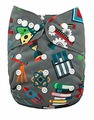 NEW! Alva Baby Onesize Nappy: Mini Scientist