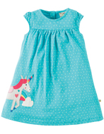 50% OFF! Frugi Little Lola Dress: Unicorn