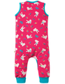 50% OFF! Frugi Kneepatch Dungaree: Holibob Bunny 0-3m