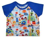 30% OFF! 0-3m Raglan Tshirt: Traffic