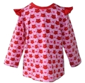 12-18m Kitty Flutter Sleeve Top