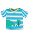 50% OFF! Frugi Felix Wrap Around Top: Dino 0-3 3-6