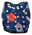 Alva Baby Onesize Nappy: Rocketman