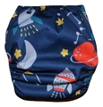 Alva Baby Onesize Nappy: Rocketman